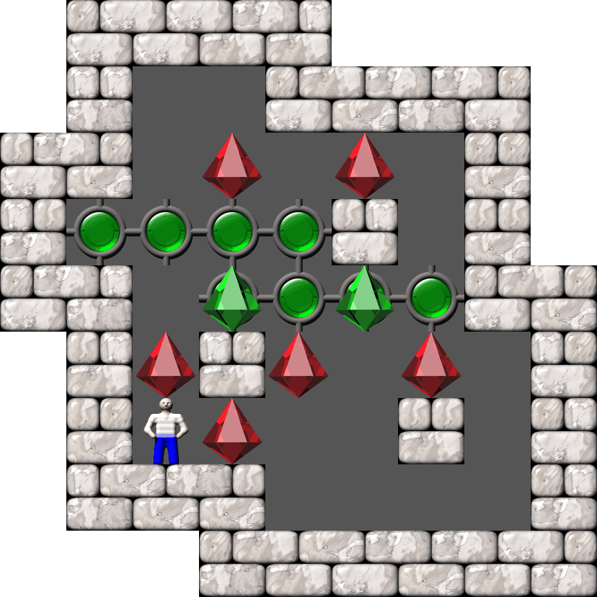 Sokoban Kevin 16 level 27